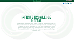 Desktop Screenshot of infiniteknowledgedigital.com